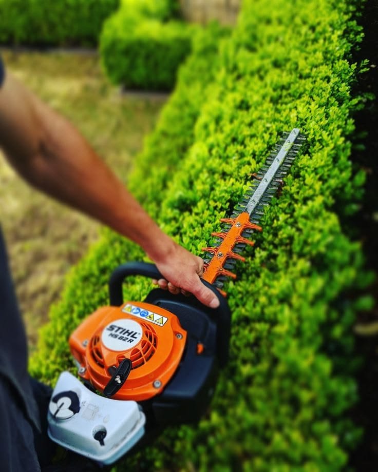 Hedge and bush trimming